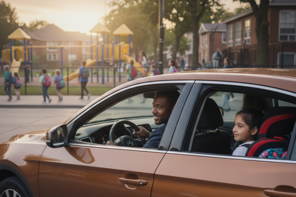 Tri-valley driver earns consistently with kids transportation program by Yuni Rides